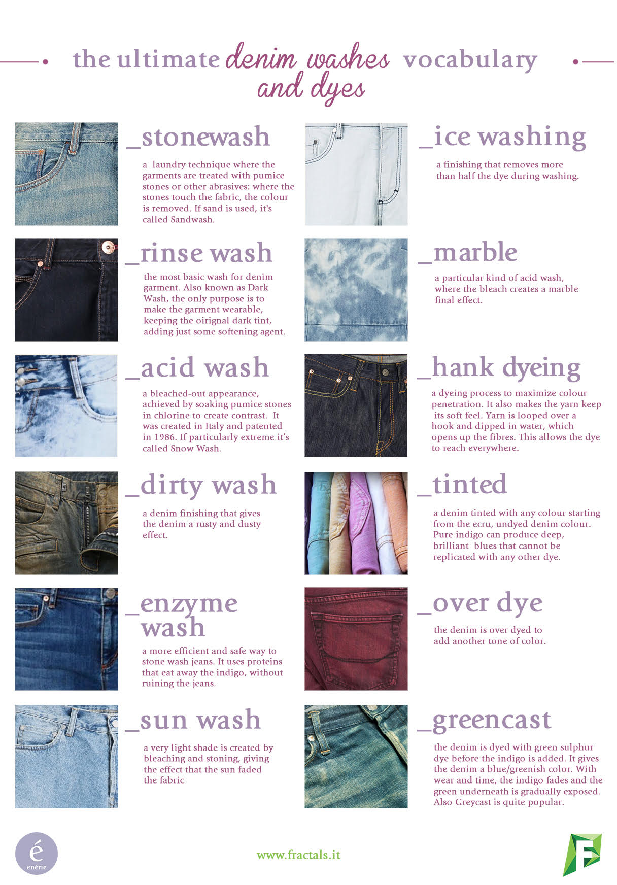 washes of jeans